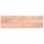 Raft perete maro deschis 200x60x4 cm lemn masiv stejar tratat, 2 image