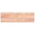 Raft perete maro deschis 200x60x6 cm lemn masiv stejar tratat