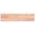 Raft perete maro deschis 220x50x4 cm lemn masiv stejar tratat, 2 image