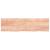 Raft perete maro deschis 220x60x6 cm lemn masiv stejar tratat