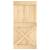 Ușă glisantă cu set feronerie, 100x210 cm, lemn masiv de pin, 4 image