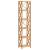 Raft cu 6 niveluri, 40x30x181 cm, lemn masiv de stejar, 2 image
