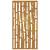Decor perete de grădină 105x55 cm design bambus oțel corten, 5 image