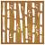 Decor perete de grădină 55x55 cm design bambus oțel corten, 5 image