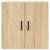 Dulap de perete, stejar sonoma, 60x31x60 cm, lemn compozit, 5 image