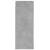 Dulap montat pe perete, gri beton, 34,5x34x90 cm, 8 image