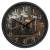 Gifts amsterdam ceas de perete "bottles in crate", negru, 51 cm, metal, 2 image