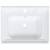 Chiuvetă de baie albă 61x48x23 cm, pătrată, ceramică, 8 image