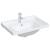 Chiuvetă de baie albă 71x48x23 cm, dreptunghiular, ceramică, 3 image