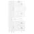 Dulap înalt, alb extralucios, 69,5x34x180 cm, lemn compozit, 4 image