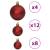 Globuri de crăciun, 100 buc, roșu vin, 3 / 4 / 6 cm, 7 image