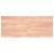 Blat masă maro deschis 120x50x4 cm, lemn masiv stejar tratat, 3 image