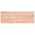 Blat masă maro deschis 140x50x6 cm, lemn masiv stejar tratat, 3 image