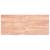 Blat masă maro deschis 140x60x6 cm, lemn masiv stejar tratat, 3 image