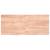 Blat masă maro deschis 140x60x4 cm, lemn masiv stejar tratat, 3 image
