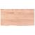 Blat de masă maro deschis 80x40x4 cm, lemn masiv stejar tratat, 3 image