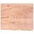 Blat de masă maro deschis 60x50x2 cm, lemn masiv stejar tratat, 3 image