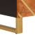 Dulapuri lateral, 2 buc., maro/negru, 60x33,5x75 cm, lemn mango, 7 image