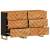 Dulapuri lateral, 2 buc., maro/negru, 60x33,5x75 cm, lemn mango, 3 image