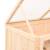Cușcă pentru hamsteri, 89,5x45x45 cm, lemn masiv de brad, 8 image