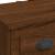 Masă de toaletă cu lumini led, stejar maro, 90x42x132,5 cm, 9 image