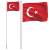 Steag turcia și stâlp din aluminiu, 6,23 m, 2 image