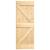Ușă glisantă cu set de feronerie 70x210 cm, lemn masiv de pin, 4 image
