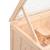 Cușcă pentru hamsteri, 60x30x35 cm, lemn masiv de brad, 8 image
