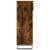 Pantofar, stejar fumuriu, 40x36x105 cm, lemn compozit, 7 image
