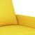 Canapea cu 3 locuri, galben deschis, 180 cm, material textil, 6 image