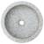 Lavoar de blat, gri, rotund, Φ41x14 cm, ceramică, 4 image