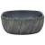 Lavoar de blat, negru și gri, 47x33x13 cm, ceramică, oval, 5 image