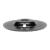 Disc circular slefuit, modelat, raspel, pentru lemn, plastic, 125x22.2 mm, dedra, 5 image