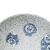 Lavoar de blat, gri și albastru, 47x33x13 cm, ceramică, oval, 7 image
