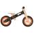 Bicicletă de echilibru pentru copii, imprimeu și portocaliu, 4 image