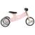 Bicicletă de echilibru pentru copii 2 în 1, roz, 6 image