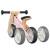 Bicicletă de echilibru pentru copii 2 în 1, roz, 8 image