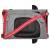 Remorcă de bicicletă câini roșu&negru textil oxford&fier, 9 image