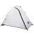 Cort de camping 2 persoane, alb, 264x210x125 cm, tafta 185t, 6 image