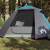 Cort de camping 2 persoane albastru, 224x248x118 cm, tafta 185t