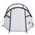 Cort de camping 3 persoane, alb, 370x185x116 cm, tafta 190t, 7 image