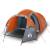 Cort camping 3 persoane gri/portocaliu 370x185x116cm tafta 185t, 2 image