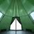 Cort de camping 4 persoane, verde, 367x367x259 cm, tafta 185t, 9 image