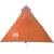 Cort camping 1 persoane gri/portocaliu 255x153x130cm tafta 185t, 7 image