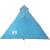 Cort de camping 1 persoane albastru, 255x153x130 cm, tafta 185t, 7 image