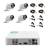 Kit supraveghere video 4 camere hikvision exterior 20m ir, accesorii incluse