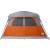 Cort de camping pentru 6 persoane, gri/portocaliu, impermeabil, 6 image