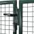 Gard de grădină tip plasă, poartă gard grilaj, 289x75 cm/306x125 cm, 3 image