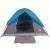 Cort de camping cupolă pentru 2 persoane, albastru, impermeabil, 7 image