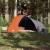 Cort de camping pentru 4 persoane, gri/portocaliu, impermeabil, 3 image